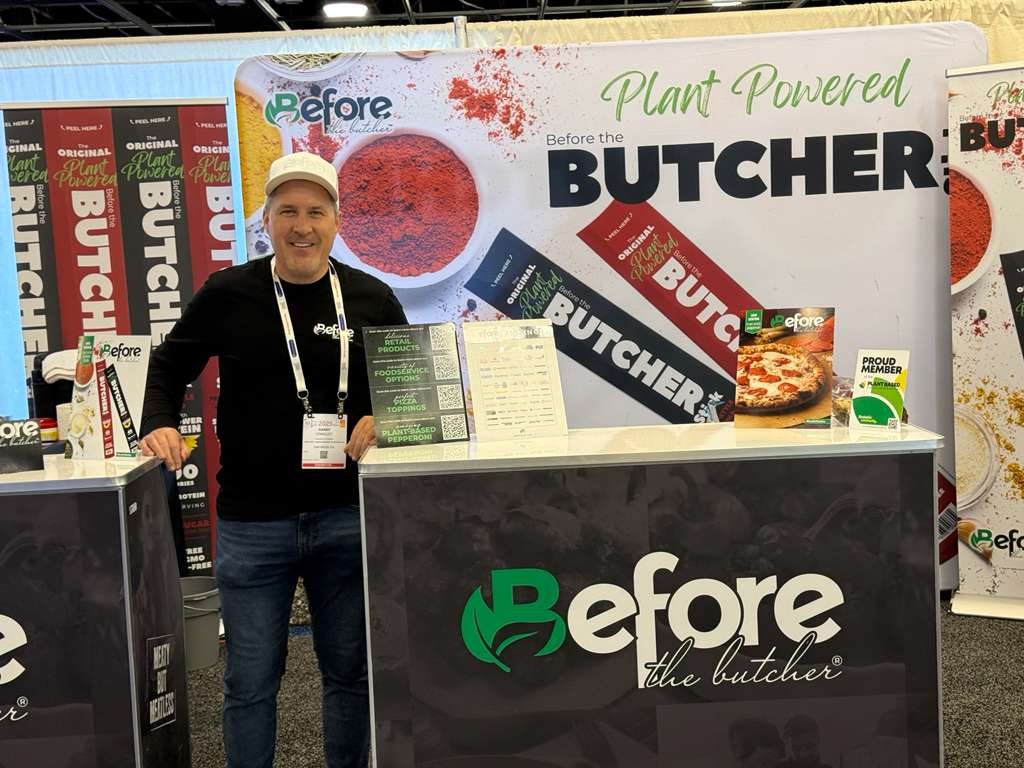 Danny O’Malley at a business event booth