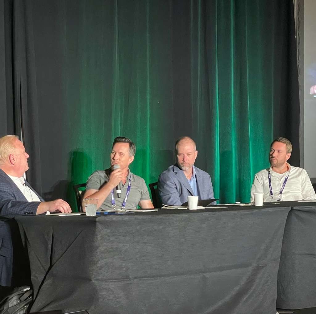Danny O’Malley speaking on a panel